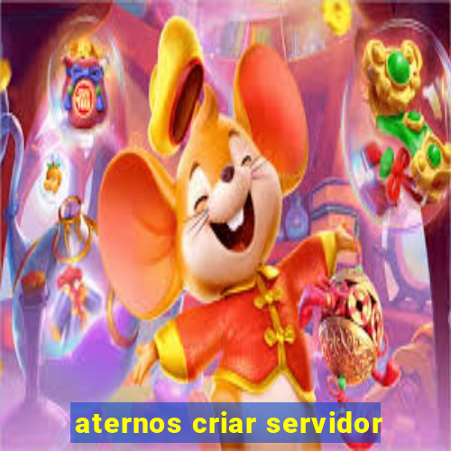 aternos criar servidor